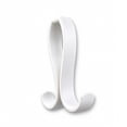 thumbnail image 1 of Plastic S‑Shaped Shower Curtain Rod Hook, Double‑End Hanging Hook for Bathroom Closet, 1 of 6