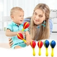 thumbnail image 1 of Plastic Sand Sinker Percussion Instrument | Orff Rhythm Shaker | Musical Accompaniment Toy | Blue Red | Plastic | 2 Pack | 12.5x8.8x4.4cm | Lightweight Rhythm Maker, 1 of 6