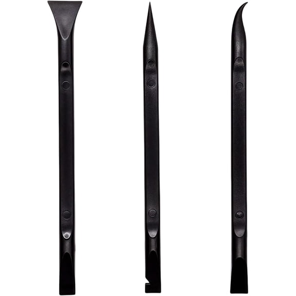 Plastic Scraper Multi-Purpose Scraper Non-Scratch Cleaning Tool Easy to Clean Small and Narrow Spaces and Gaps, Perfect to Remove Stickers, Labels, Oil Stains, Food, Dirt, Etc 3-Pcs