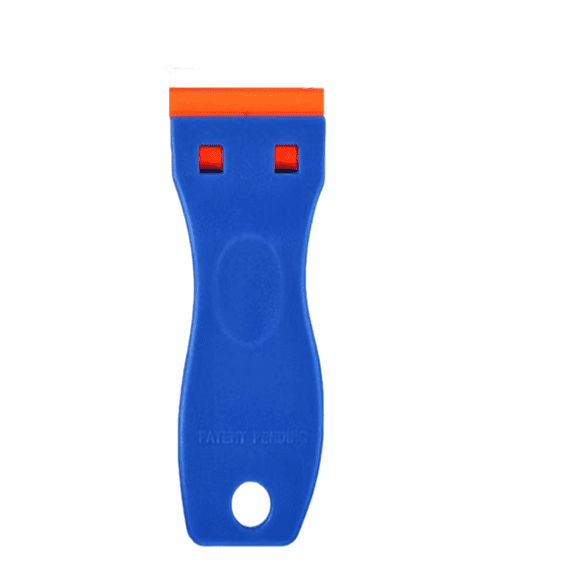 Plastic Scraper Tool, Wall Paint Remover with 1 Piece Plastic Kit, No Scratch Scraper for Car Window Glass Wood Sticker Removal, Floor Stove Kitchen Adhesive Remover