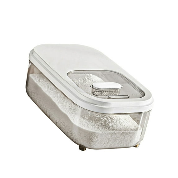 Plastic Sealed Grains Container with Sliding Cover Large Capacity Rice ...