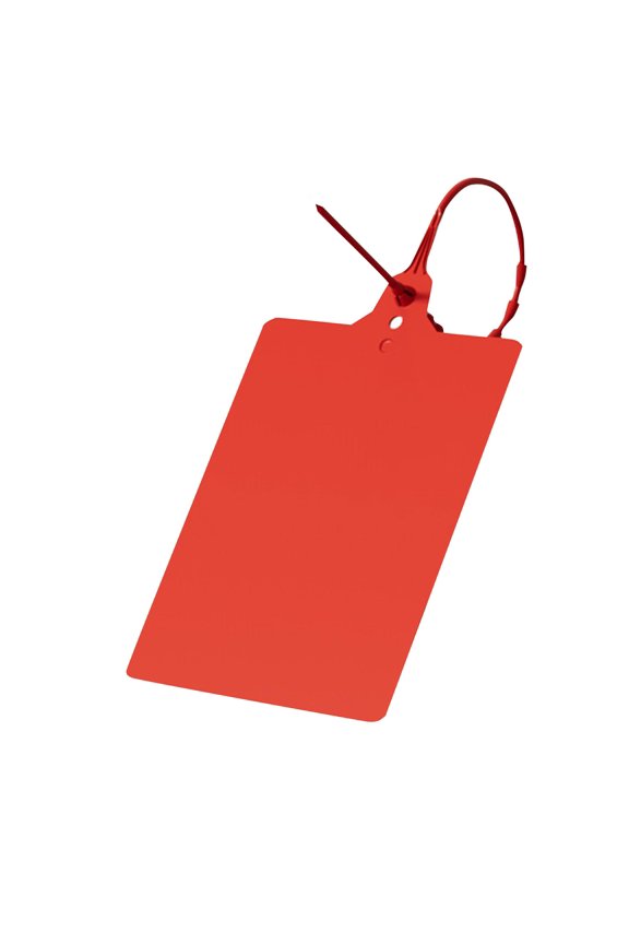 Plastic Seals Shipping Tags Logistics Use Sign Tie Label Tie Tamper Seals, Zip Ties for Pull Tite Security Tags Numbered Disposable Self-Locking Tie 100mm Length