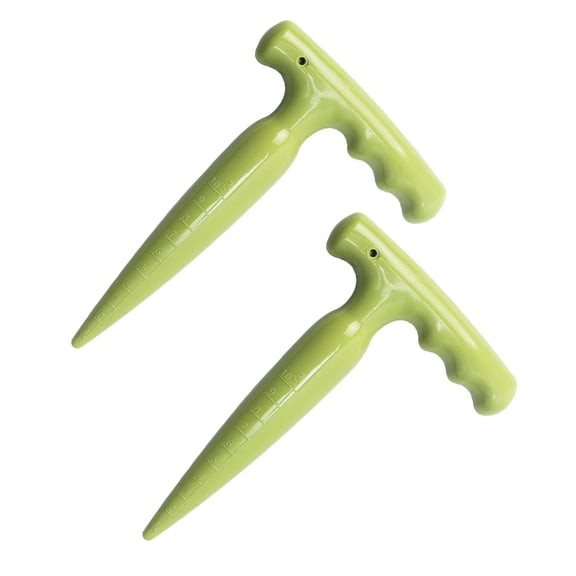 Plastic Seeding Planter Dibber Garden Tool for Soil Conditions Enabling Quick Planting