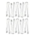 thumbnail image 1 of Plastic Serving Tongs 2025 New Disposable Plastic Tongs Kitchen Small Serving Utensils For Buffet Salad Barbecue Ice 6.3 Inches,1 Clip, 1 of 9