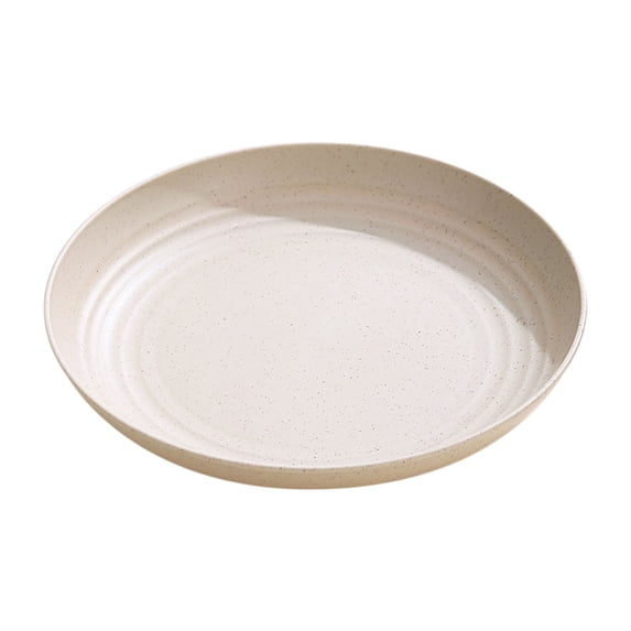 Plastic Serving Tray for Snacks Fruit and Appetizers Non-Slip Bottom Dishwasher Safe 1-Pack