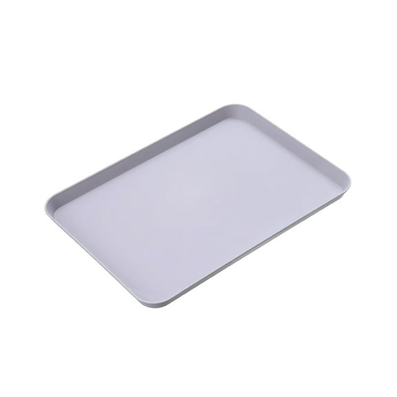 Plastic Serving Trays TASTAN Lightweight Rectangular Serving Tray-Durable Plastic Fast Food Carrier | Indoor/Outdoor Party Buffet Essential | Dishwasher Safe, Grill Platter, C