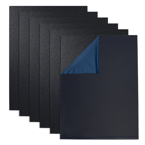 Plastic Sheets Poster Board for Crafts Modelling Art Display School Projects Black 400x300x1.5mm