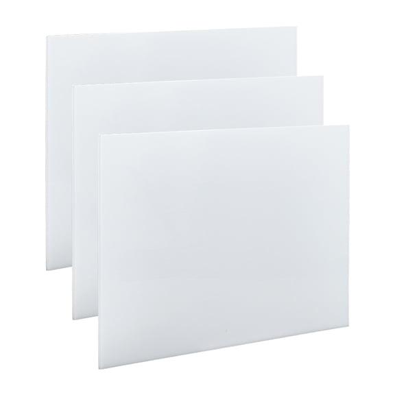 Plastic Sheets Rectangle White 40.7x30.5x0.3cm