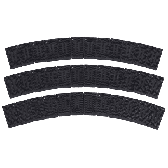 Plastic Shims for Leveling - 36 Piece Jar, Strong and Table Wedges, DIY Levelers Furniture, Table, Chair