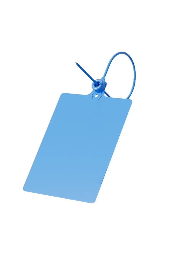 Plastic Shipping Tags,3.15" x 3.94", Waterproof Labels Writable Hanging Tag with Sealing Strap,Shipping Cable Tie Label Tags for Keys Luggage Logistic Retail Inventory