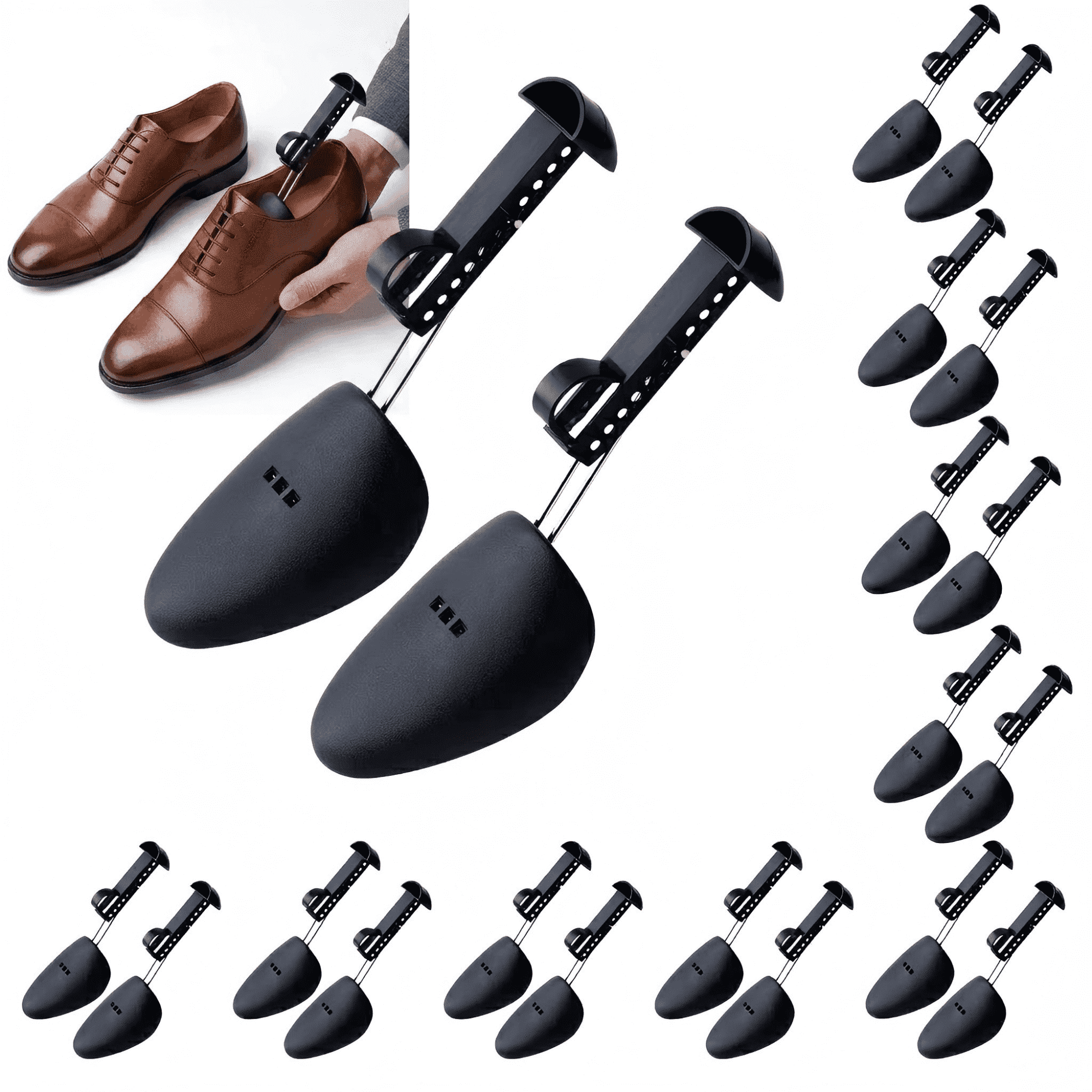 Shoe Stretcher, 10 Pairs, Plastic