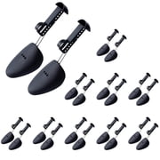 Plastic Shoe Stretcher Men,10 Pairs Adjustable Shoe Trees for Men Portable Shoe Tree Shaper Stretchers Holder