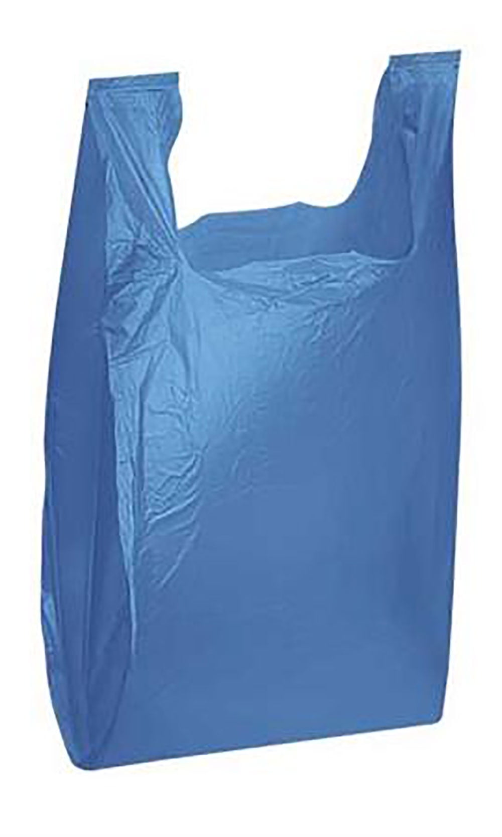 Medium Clear Plastic T-Shirt Bags - 11½” x 6 x 21 - Case of 1000