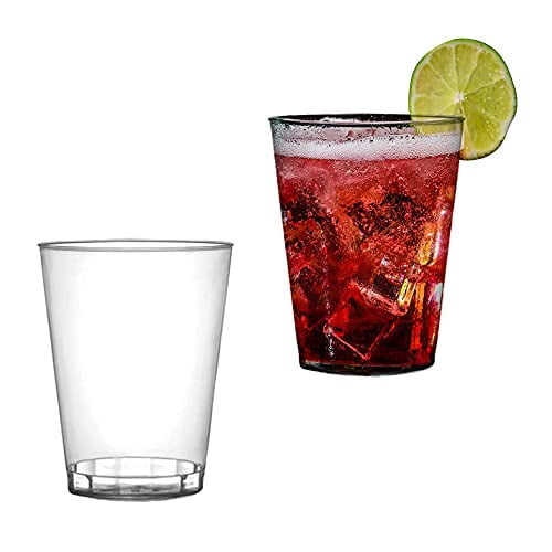 Plastic Shot Glasses 1200 Pcs Disposable Hard Plastic Clear Shot