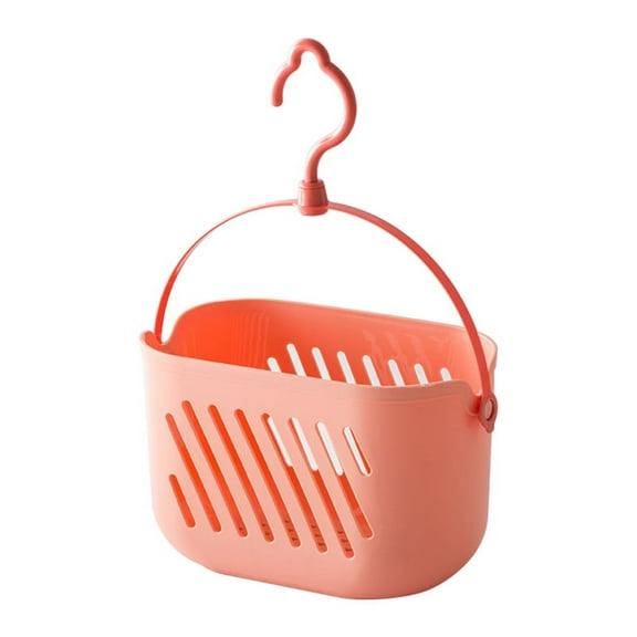 Plastic Shower Caddy Basket Hanging Bathroom Dorm Organizer Portable Storage Tote For Garden Tools Cleaning