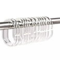 thumbnail image 1 of Plastic Shower Curtain Rings Hooks, Rustproof Shower Curtain Hooks Rings, 12 Pcs Shower Hooks for Shower Curtain, Clear Shower Curtain Rings for Bathroom Shower Rod, 1 of 9