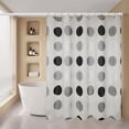 thumbnail image 1 of Plastic Shower Curtain Thick Waterproof and Mildew Proof Shower Curtain, Dry and Wet Separation Shower Curtain for Bathroom Bedroom Toilet, 1 of 6