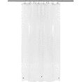 thumbnail image 1 of Plastic Shower Liner Clear - Premium PEVA Shower Curtain Liner with Rustproof Gr, 1 of 13