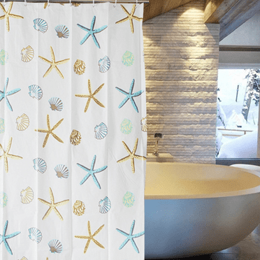 Plastic Shower Liner Premium PEVA Shower Curtain Liner with Rustproof Grommets, Waterproof Lightweight Standard Size Shower Curtains for Bathroom 72"*72"