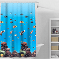 thumbnail image 1 of Plastic Shower Liner Premium PEVA Shower Curtain Liner with Rustproof Grommets, Waterproof Lightweight Standard Size Shower Curtains for Bathroom 72"*72", 1 of 11