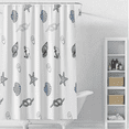 thumbnail image 1 of Plastic Shower Liner Premium PEVA Shower Curtain Liner with Rustproof Grommets, Waterproof Lightweight Standard Size Shower Curtains for Bathroom 72"*72", 1 of 11