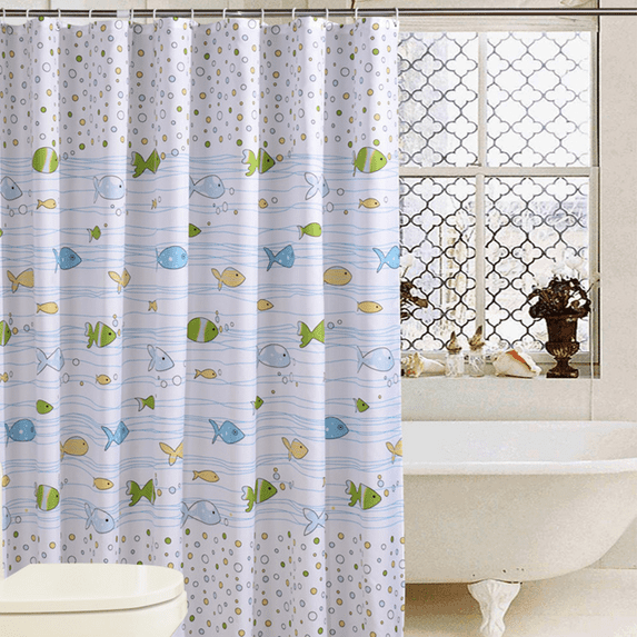Plastic Shower Liner Premium PEVA Shower Curtain Liner with Rustproof Grommets, Waterproof Lightweight Standard Size Shower Curtains for Bathroom 72"*72"