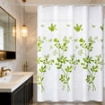 thumbnail image 1 of Plastic Shower Liner- Shower Curtain Liner with Rustproof Grommets, Waterproof Cute Lightweight Bathroom Curtains, 1 of 6