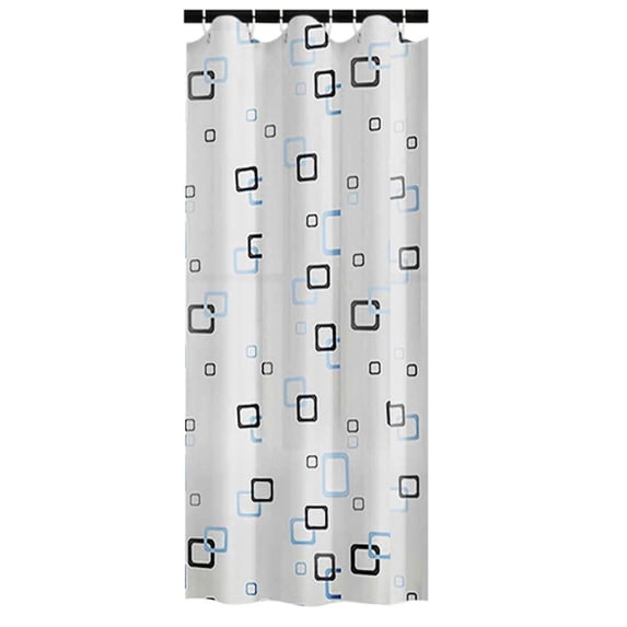 Plastic Shower Liner for Shower Stall, Bathtubs - Premium PEVA Shower Curtain Liner with 6 Rustproof Grommets, Waterproof Shower Curtains for Bathroom, 80*180CM (E)