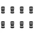 thumbnail image 1 of Plastic Side Release Buckles，Heavy Duty Plastic Buckle Clips Snaps Backpack Belt Replacement Buckle, 1 of 5
