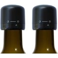 thumbnail image 1 of Plastic Silicone Wine stopper, Leak-Proof Wine Bottle Stopper Set of 2, Reusable Wine Sealer,Wine Supplies Gift for Wine lovers, 1 of 5
