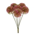 thumbnail image 1 of Plastic Simulation Dandelions - Realistic Faux Flowers for Home Decor, Gardening, and Office Arrangement - Maintenance-Free, Green Floral Branches - 11.42 x 7.09 in, Set of 6, 1 of 6