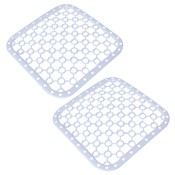 Plastic Sink Grid, Non-Skid Dish Protector Mat for Kitchen, Bathroom, Basement, Garage