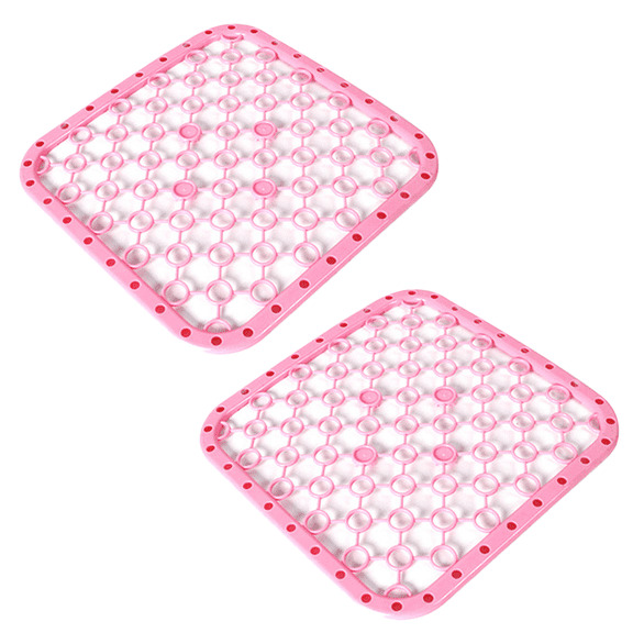 Plastic Sink Grid, Non-Skid Dish Protector Mat for Kitchen, Bathroom, Basement, Garage
