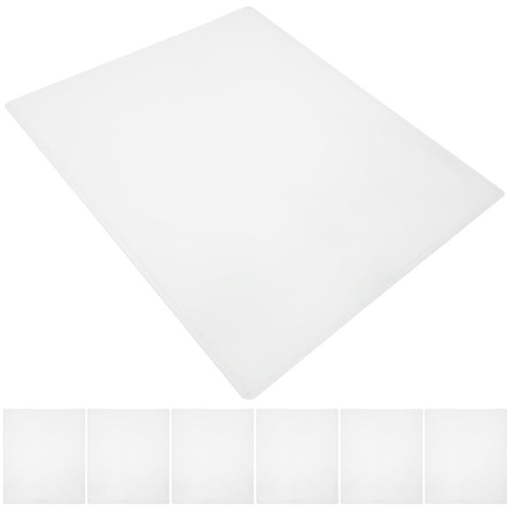 Supvox 10Pcs Clear Photo Jackets Plastic Sleeves Waterproof for Document and Poster Protection