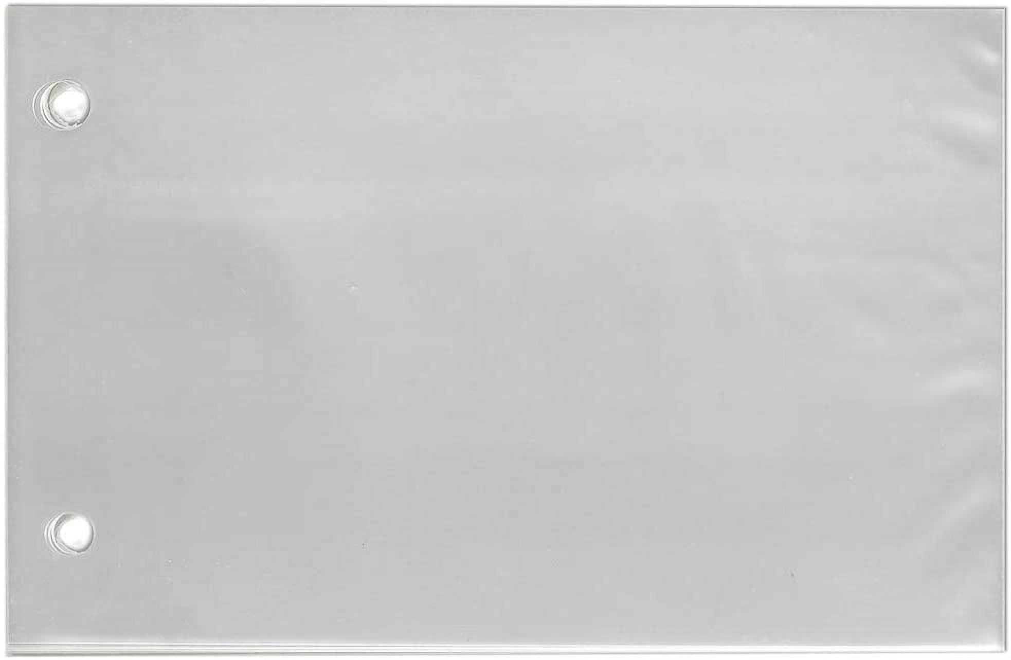 Plastic Sleeve Recipe Card Protectors for HORIZONTAL Recipe Card Binder