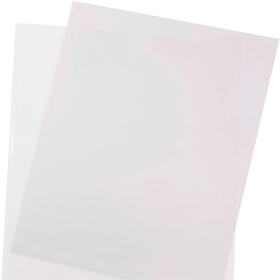Plastic Sleeves - Letter Size - 9 x 11 1/2 - Clear Project Pockets - 120 Bulk Page Protectors/Pack