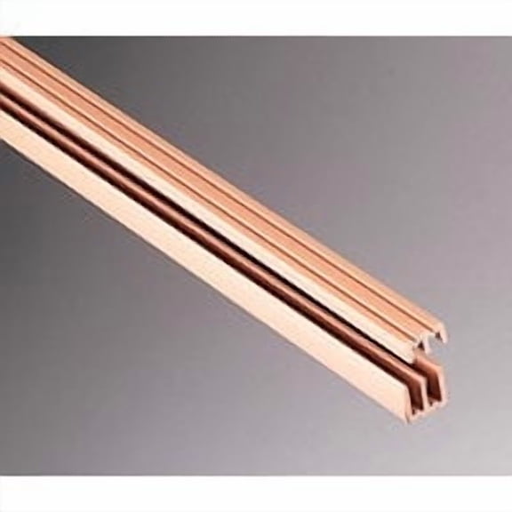 Knape & Vogt Plastic Sliding Door Track And Guides - Pack of 12