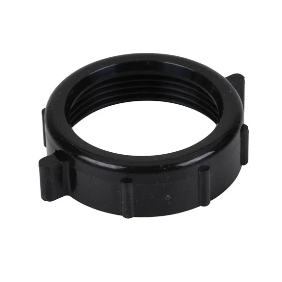 Plastic Slip Joint Nuts 1-1/4" Black Slip Nut For Tubular Drain Applications