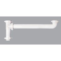 Plumb Pak/Keeney Mfg. Plastic Slip-Joint Or Direct Connect End Outlet Continuous Waste - Pack of 12