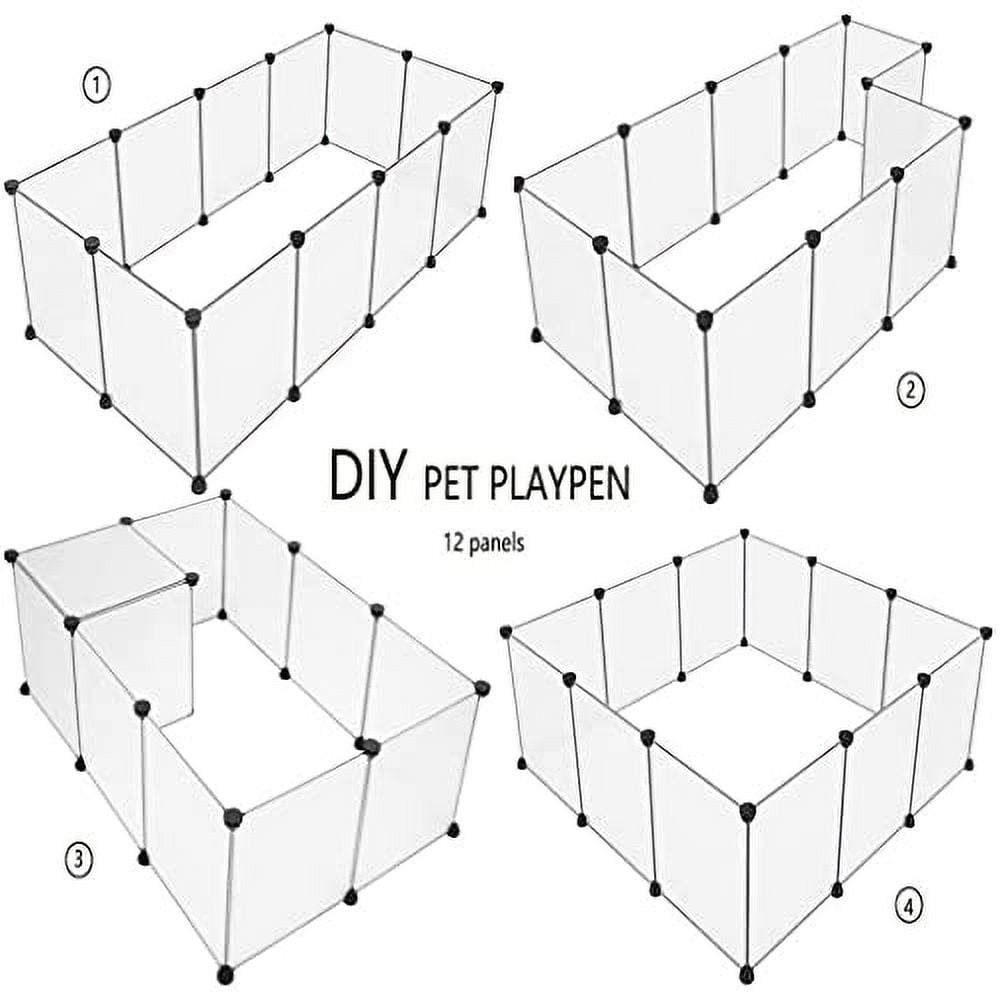 Plastic Small Pet Playpen, 14