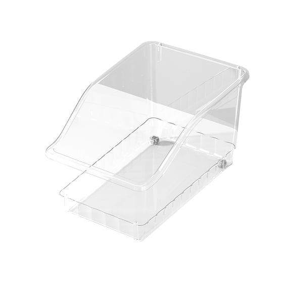 Plastic Small Storage Box,Deck Storage Boxes for Organizing,Storage Basket, 16x12x8 In Multi-Functional Storage Box with Pulley - Bathroom/Home Organizer