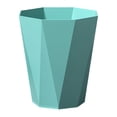 thumbnail image 1 of Plastic Small Trash Can Wastebasket Garbage Container Basket For Bathrooms Laundry Room Kitchens Kids Rooms Dorms, Blue, 1 of 8