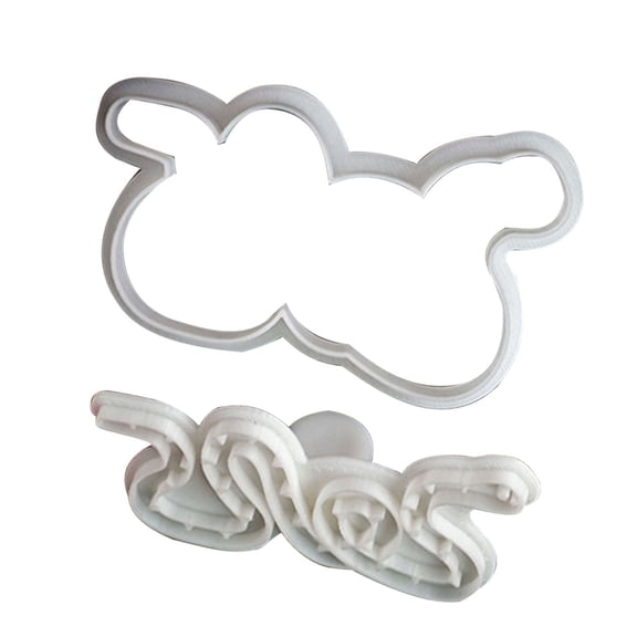 Plastic Snake Cookie Molds Biscuit Molds Baking Accessories for 2025 New Year Baking Project Plastic Kitchen Bakewares