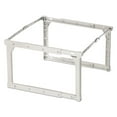 thumbnail image 1 of Pendaflex 04441 18 in. to 27 in. Long Plastic Snap-Together Legal/Letter Size Hanging Folder Frame - White/Silver Accents (1/Box), 1 of 1