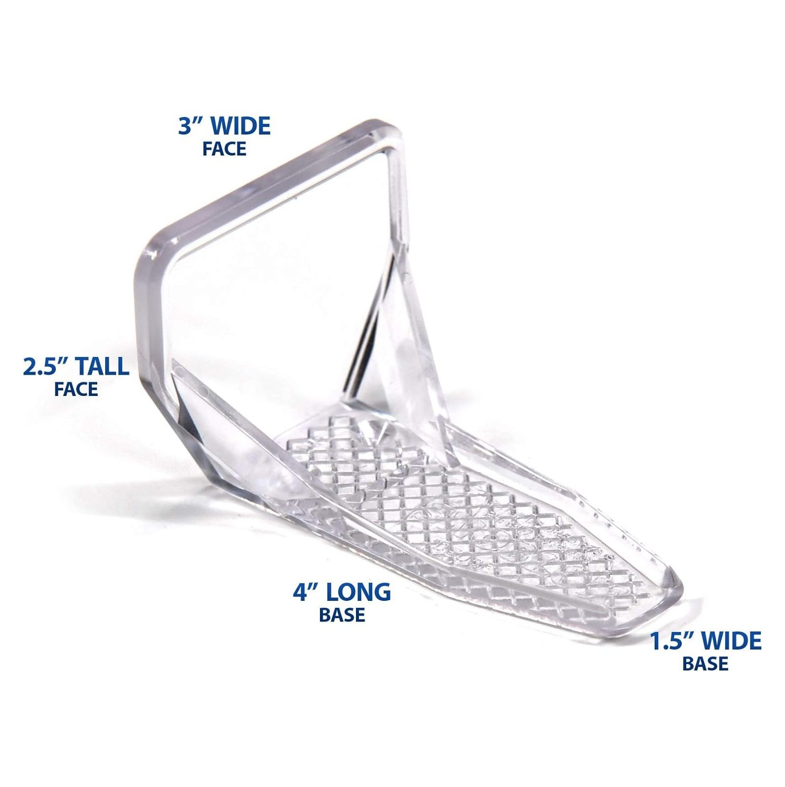 Plastic Snow Guards for Metal Roofing Clear NeosKon Deuce 25 Pieces