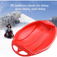 thumbnail image 1 of Plastic Snow Sled for Kids Adult-Snow Sled Board for Kids Outdoor Winter Plastic Skiing Boards with Handle Portable Downhill Sleds Snowboard Sleigh for Kids Snow Grass and Sand Boarding Clearance, 1 of 5