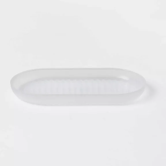 Plastic Soap Dish Clear