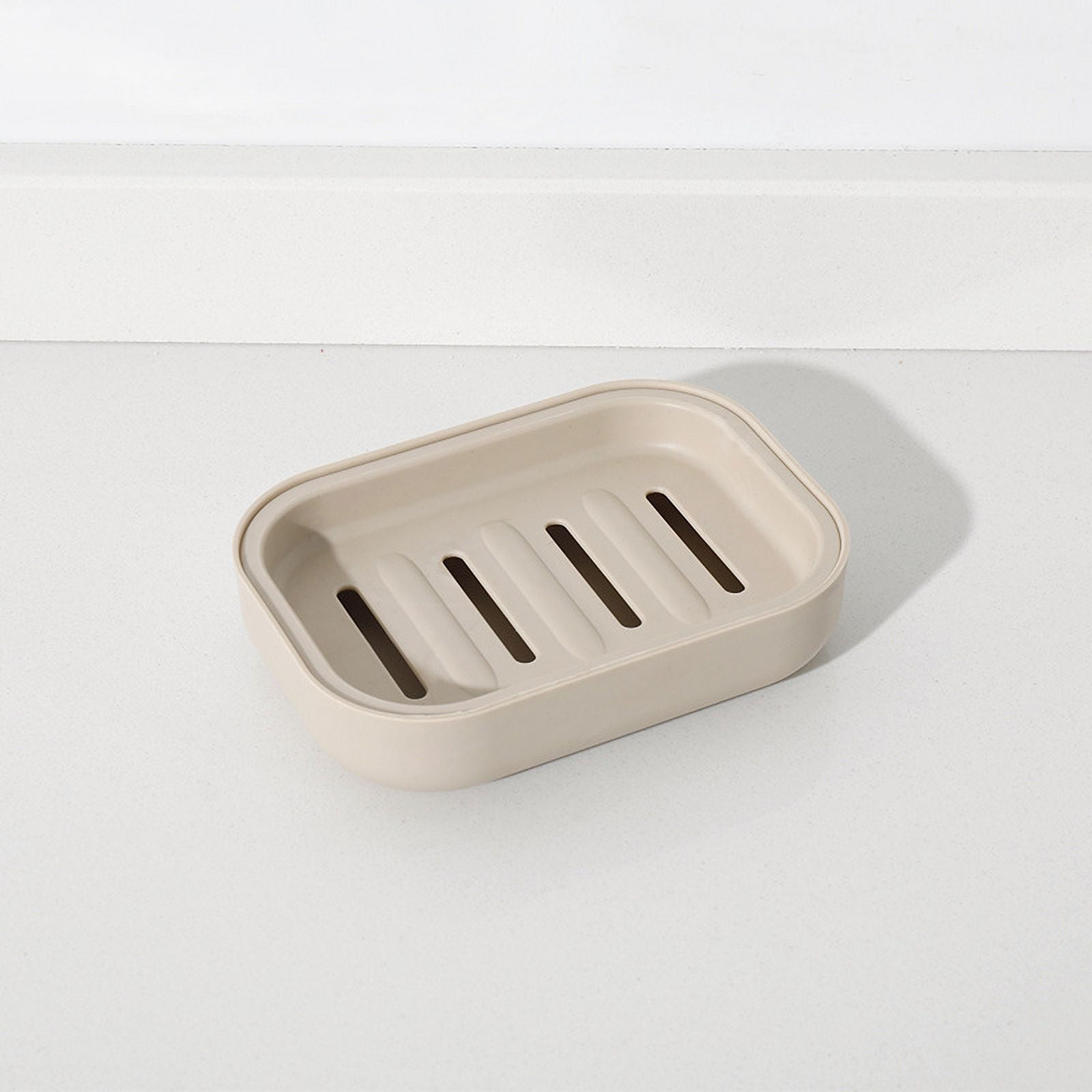 Plastic Soap Dish Plastic Soap Holder for Bathroom and Shower Double ...