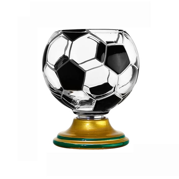 Plastic Soccer Ball Shaped Cup Creative Fan Gift Novelty Drinking Vessel for Sports Events Parties and Celebrations