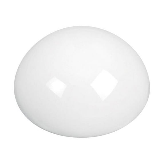 Plastic Soft Round Door Stop, White